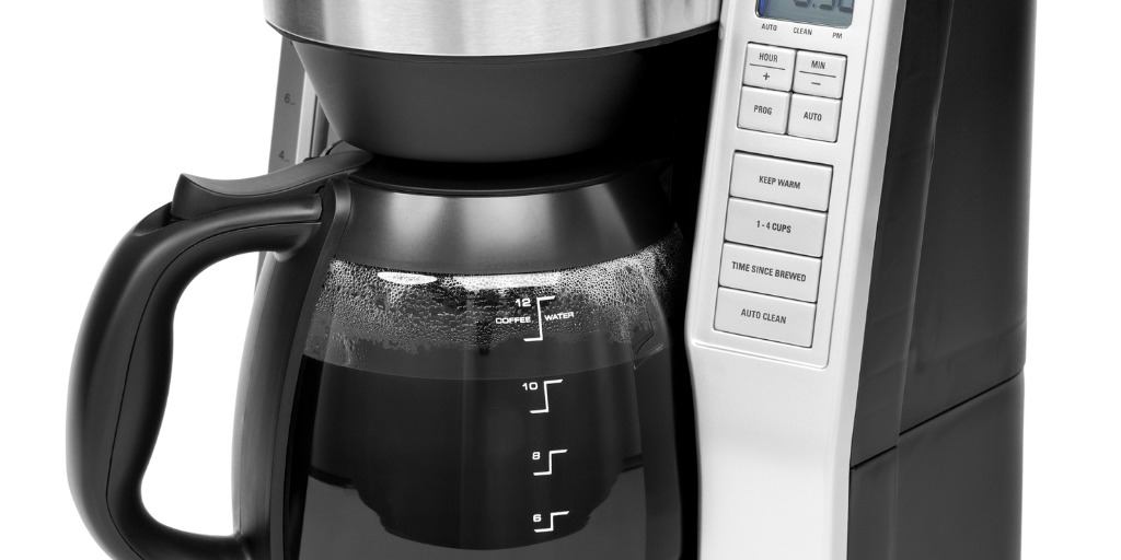 Kaffeemaschine mit Thermoskanne, abnehmbaren Wassertank und Timer