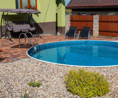 Eingelassene Schwimmbecken