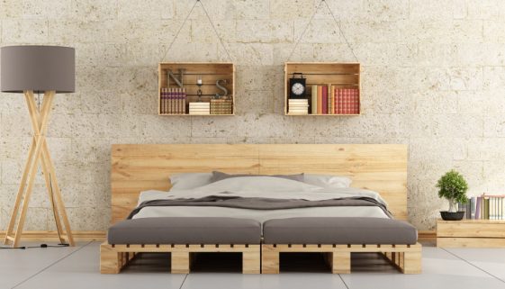 Holzbetten