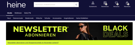 Heine Black Friday Angebote