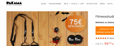 PAKAMA Athletics Black Friday Angebote