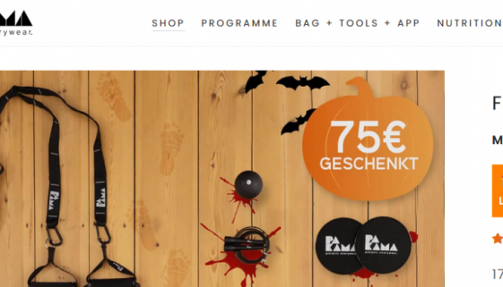 PAKAMA Athletics Black Friday Angebote